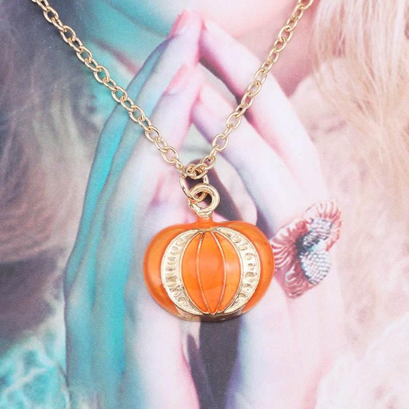 ZA-Zola Halloween Pumpkin Cat Necklace - ZA-Zola