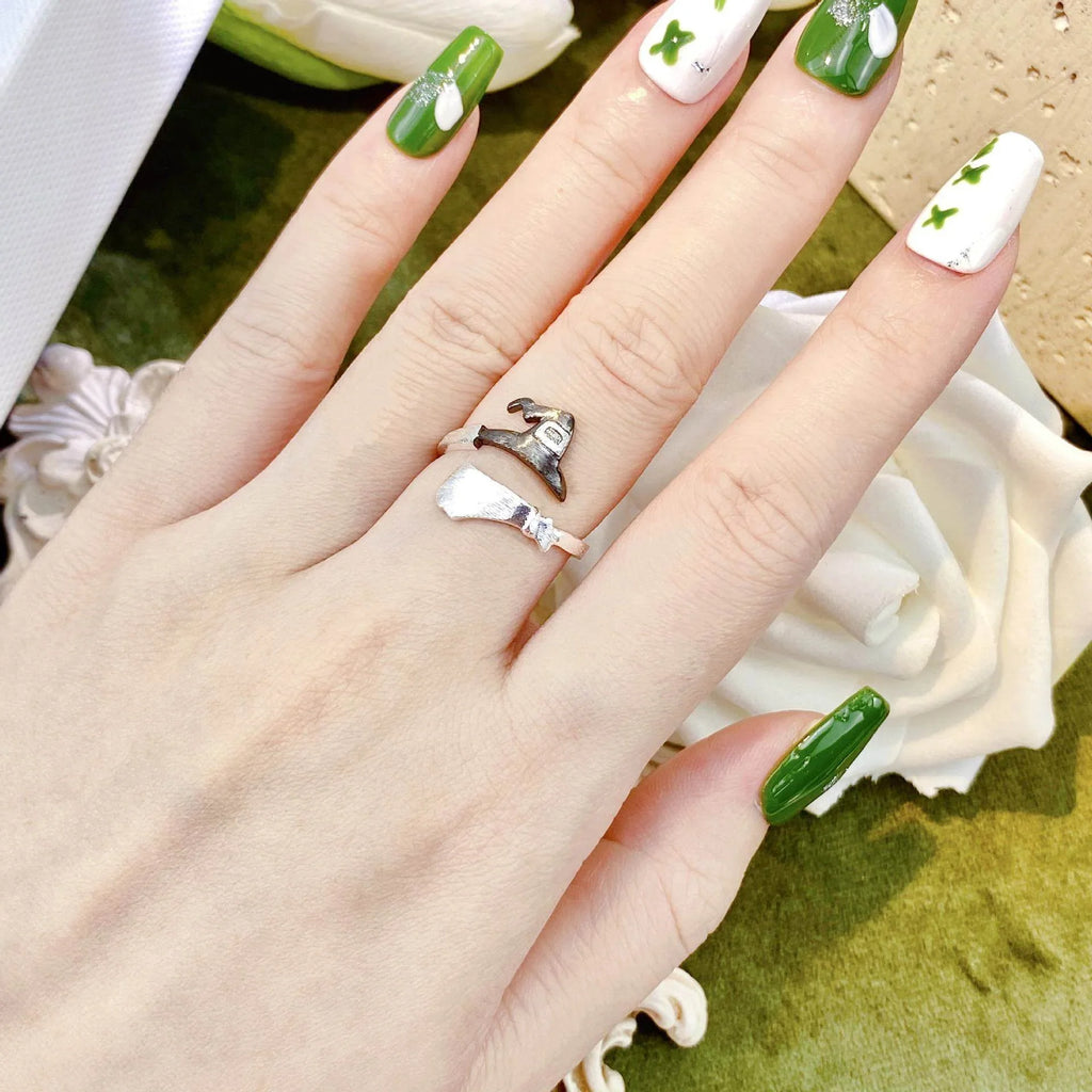 ZA-Zola Halloween Ghost Witch Ring - ZA-Zola