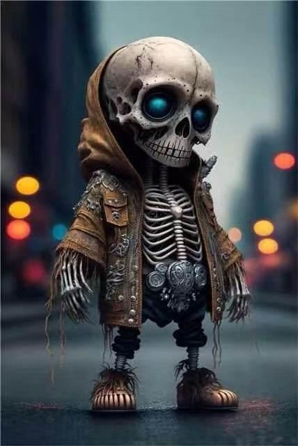 Halloween Skeleton Figurines | ZA-Zola - ZA-Zola