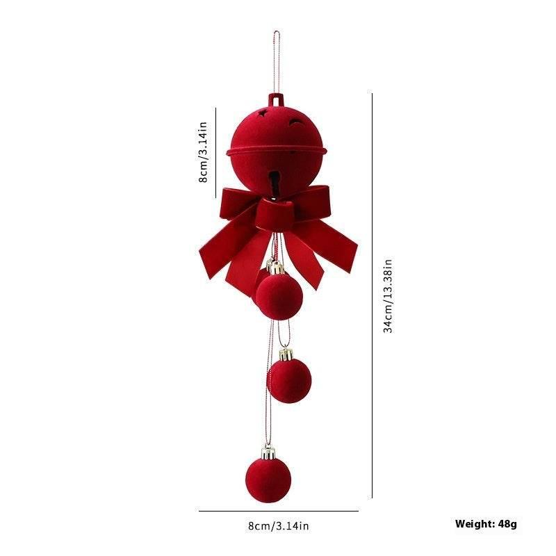 Jingling Bell Decorative Pendant | Christmas Window Ornament - ZA-Zola
