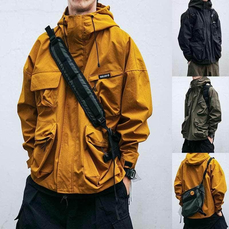 Men's Hooded Jacket | Windproof & Functional Casual Jacket - ZA-Zola