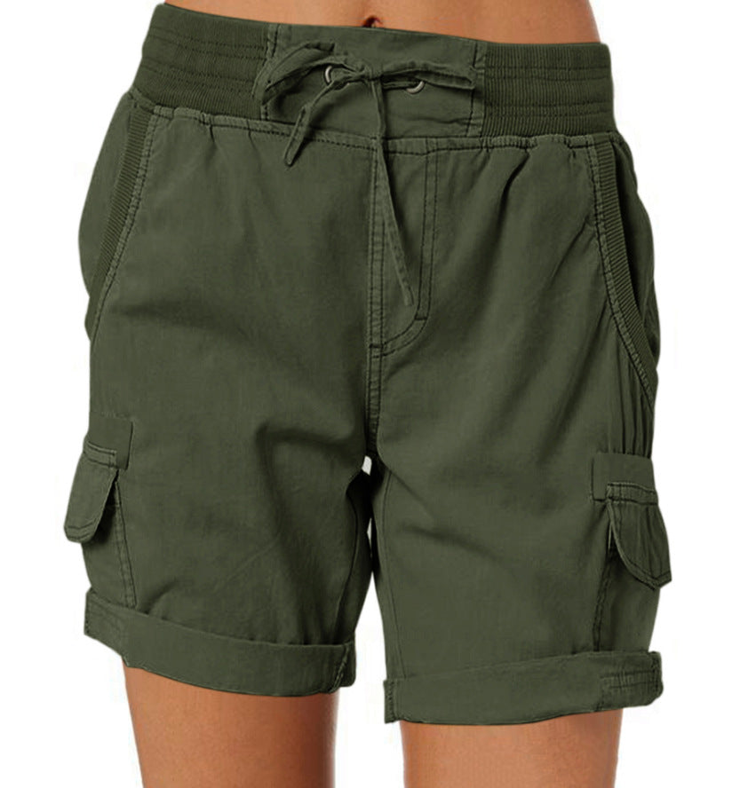 Women's Cargo Shorts With Pockets Outfit Styling Ideas