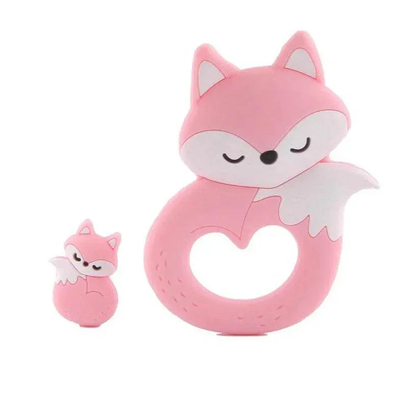 Baby Pacifier Chain | Silicone Teether & Molar Bite - ZA-Zola