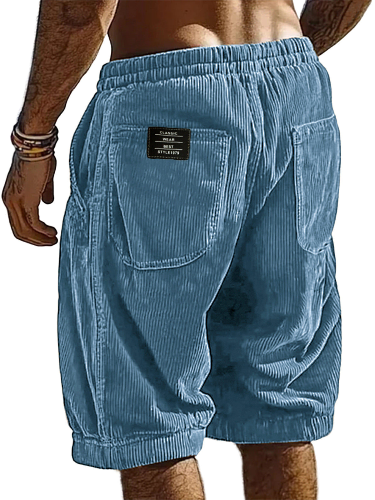 Loose Summer Pants with Drawstring - Trendy Multi-Color Shorts