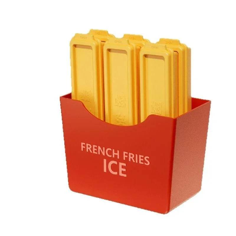 French Fries Ice Cube Mold with Magnet Set - ZA-Zola