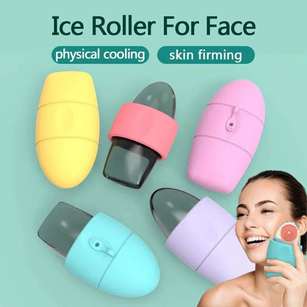 Silicone Ice Face Roller for Glowing Skin - ZA-Zola