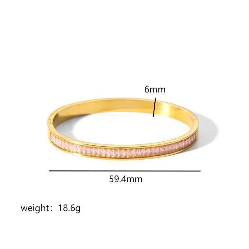 Titanium Steel Star Buckle Bracelet – INS Style - ZA-Zola