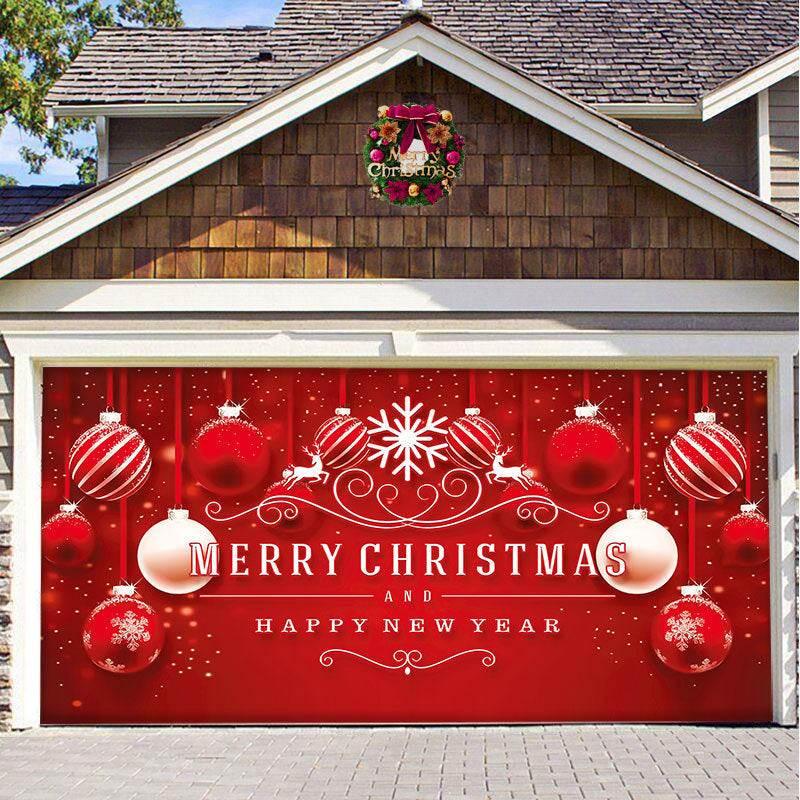 Christmas Background Hanging Cloth for Door & Wall Décor - ZA-Zola