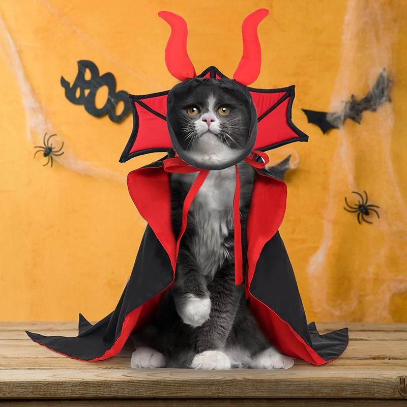 ZA-Zola Halloween Pet Vampire Cloak & Hat - ZA-Zola