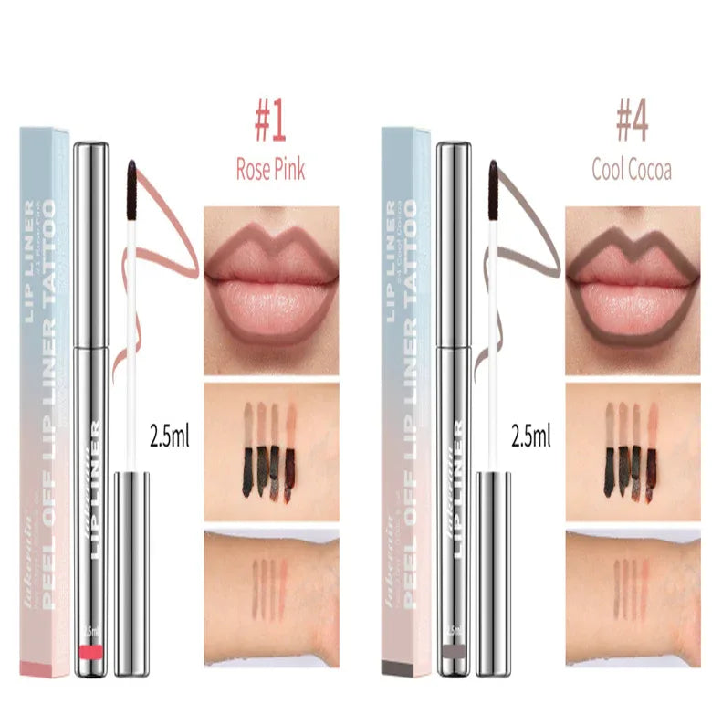 Matte Lip Liner – No Transfer Cup-Proof Line Stick - ZA-Zola