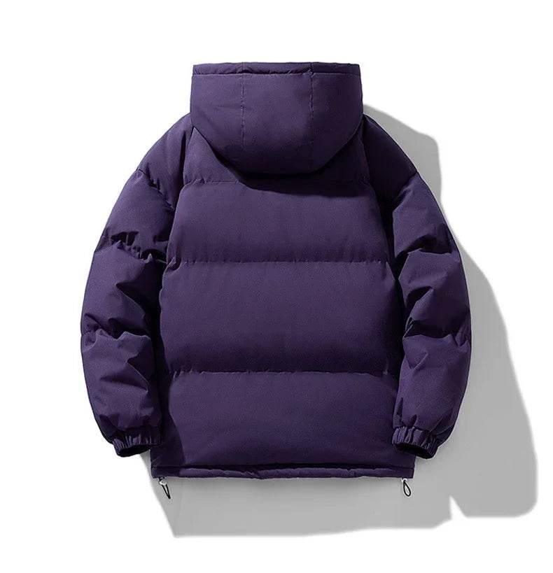 Men's Hoodie Padded Coat – Warm, Casual, Loose Fit - ZA-Zola