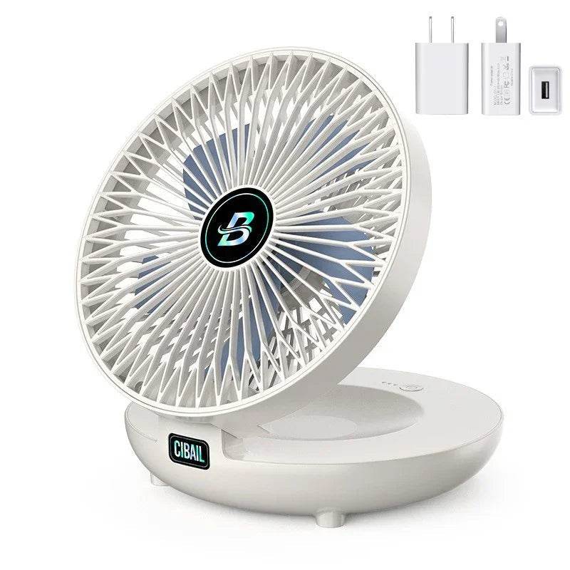 Wall Mounted Folding Fan – Quiet & Space-Saving - ZA-Zola
