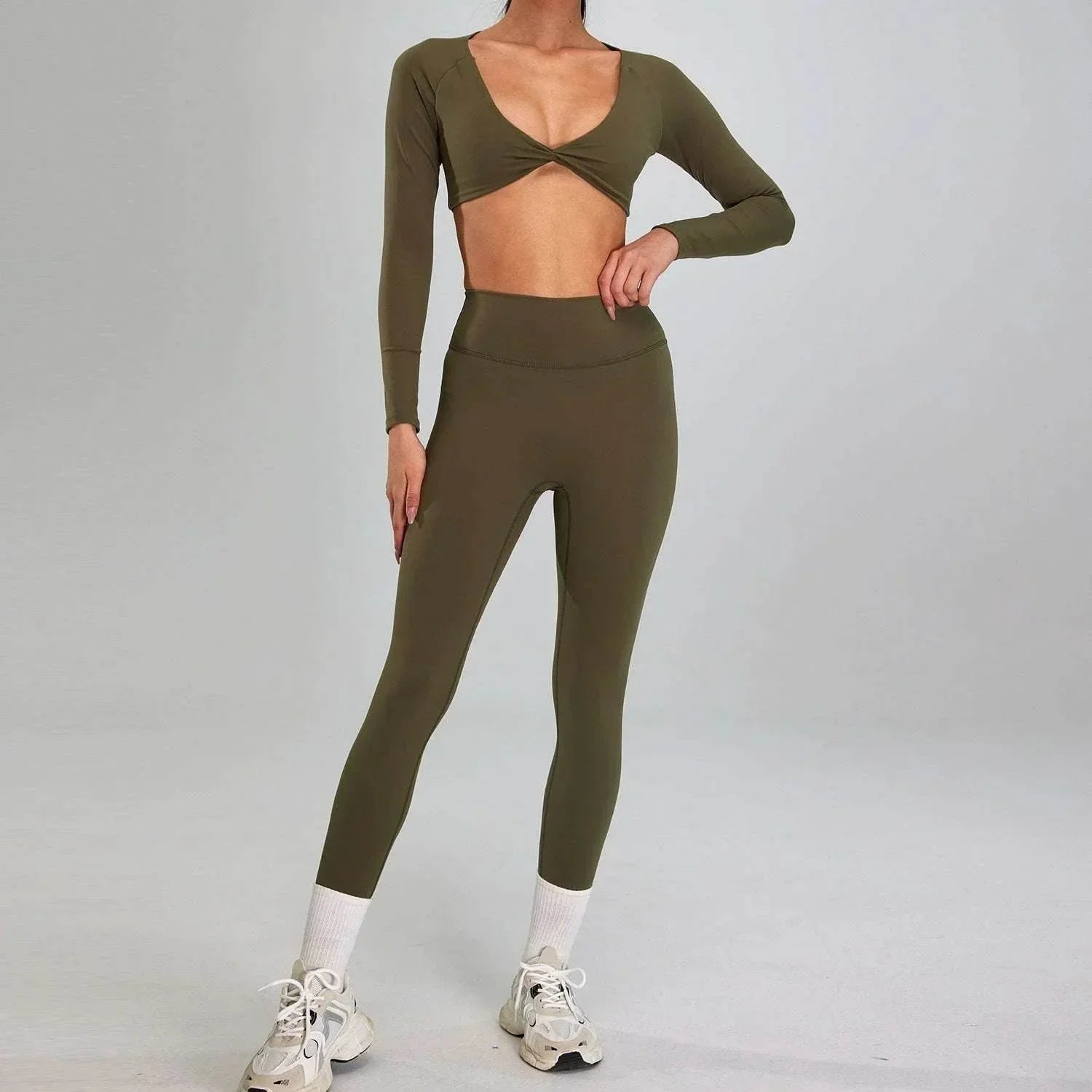 High-Intensity Nude Feel Sports Set for Women - ZA-Zola