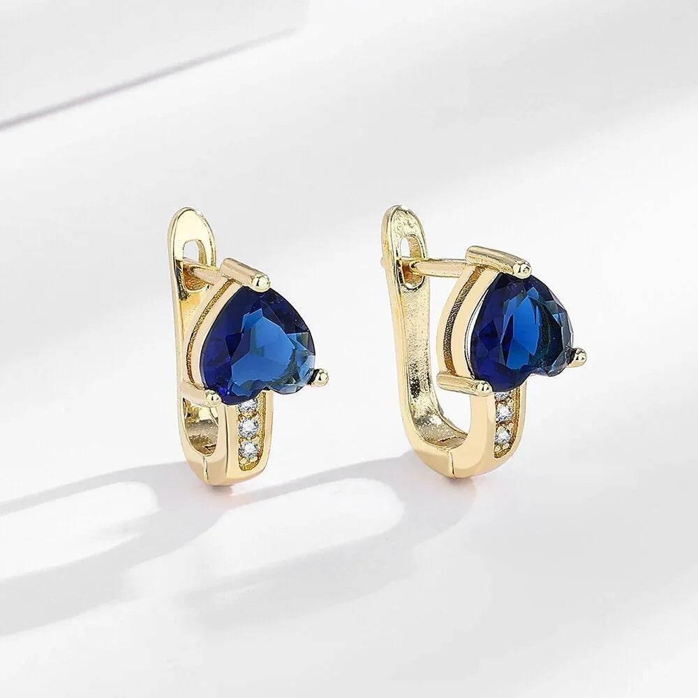 Heart Zircon Ear Clip for Women – Love Inspired - ZA-Zola