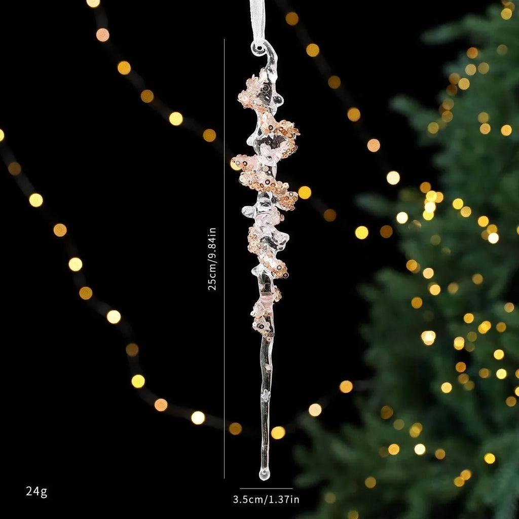 Sequined Acrylic Christmas Decoration Pendant Ornaments - ZA-Zola