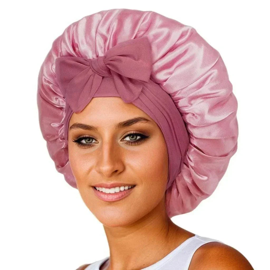 Silk Satin Bonnet for Sleeping – Hair Protection Cap - ZA-Zola