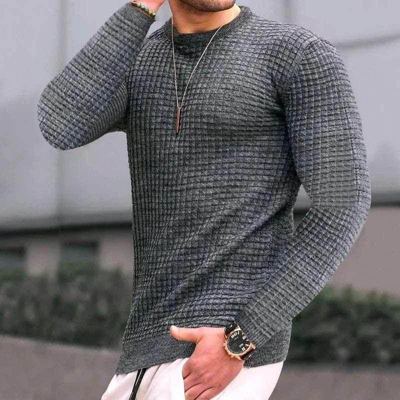 Men’s Crew-Neck Pullover – Stylish, Cozy & Shop Now! - ZA-Zola