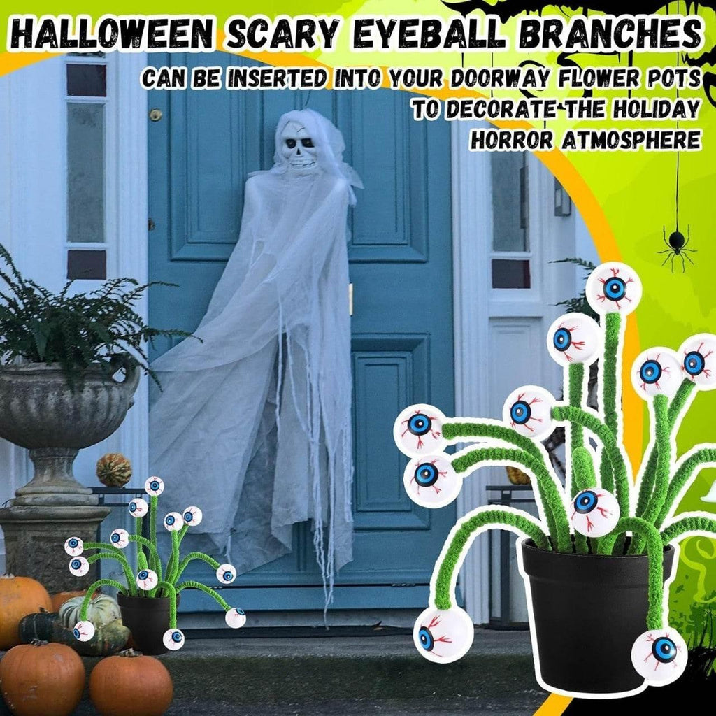 ZA-Zola Halloween Eyeball Twig Bouquet Decor - ZA-Zola
