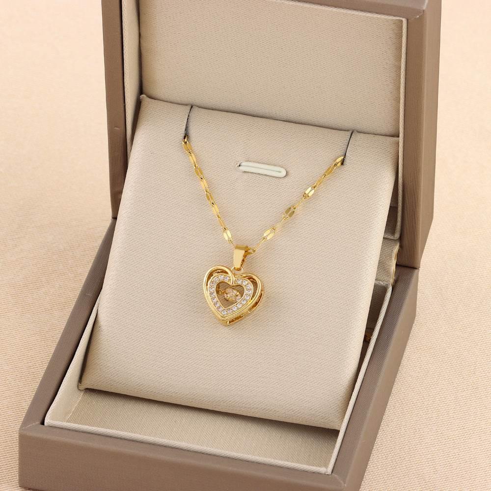 Double-Layer Love Necklace for Women Gift | ZA-Zola UK - ZA-Zola
