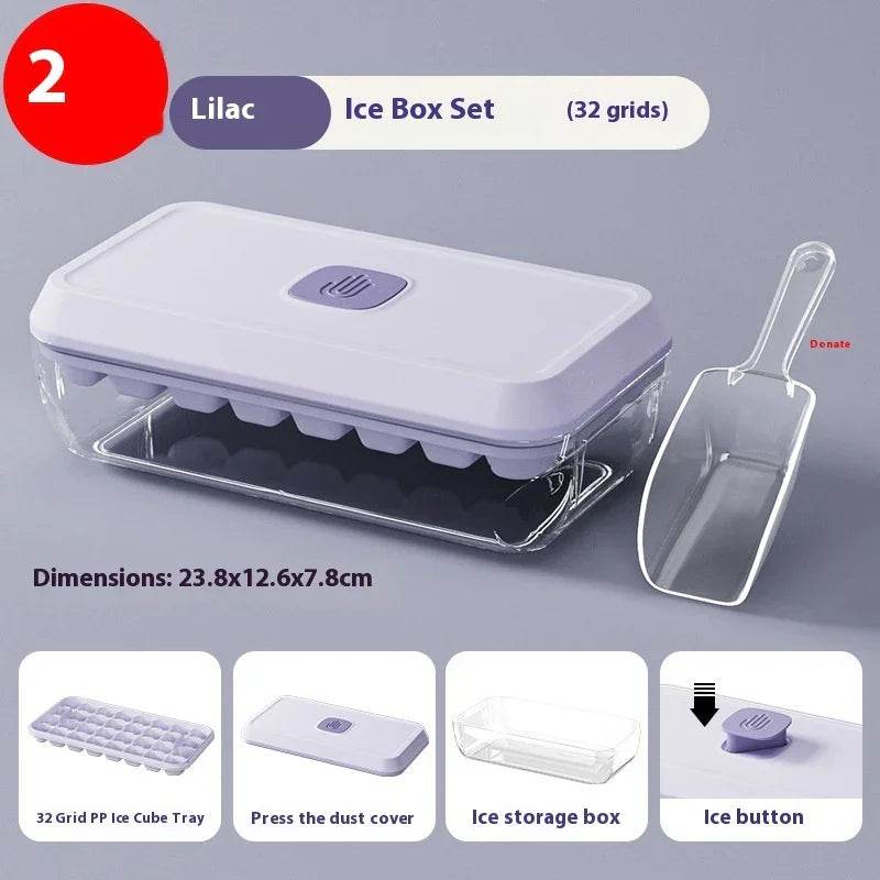 Food Grade Press Ice Cube Tray – Small & Large Sizes - ZA-Zola