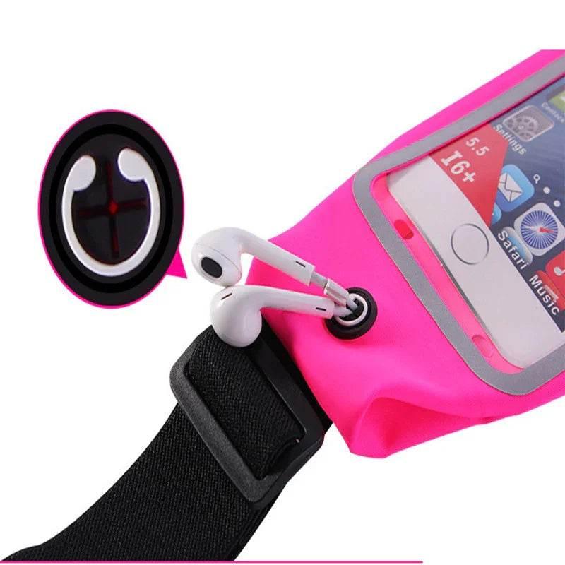 Touch Screen Clear Phone Waist Bag for Running & Outdoor Sports – Unisex, Soft & Sweatproof - ZA-Zola