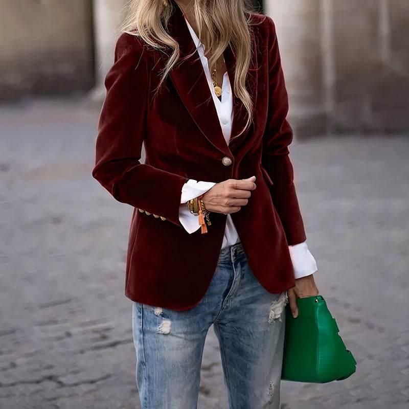 Women's Jacket | Women's Clothing Business Casual Fashion - ZA-Zola