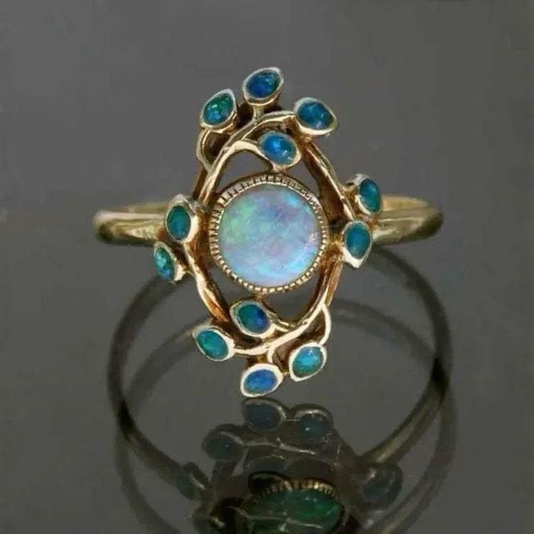 Minimalist Flower Shell Ring for Index Finger Look - ZA-Zola