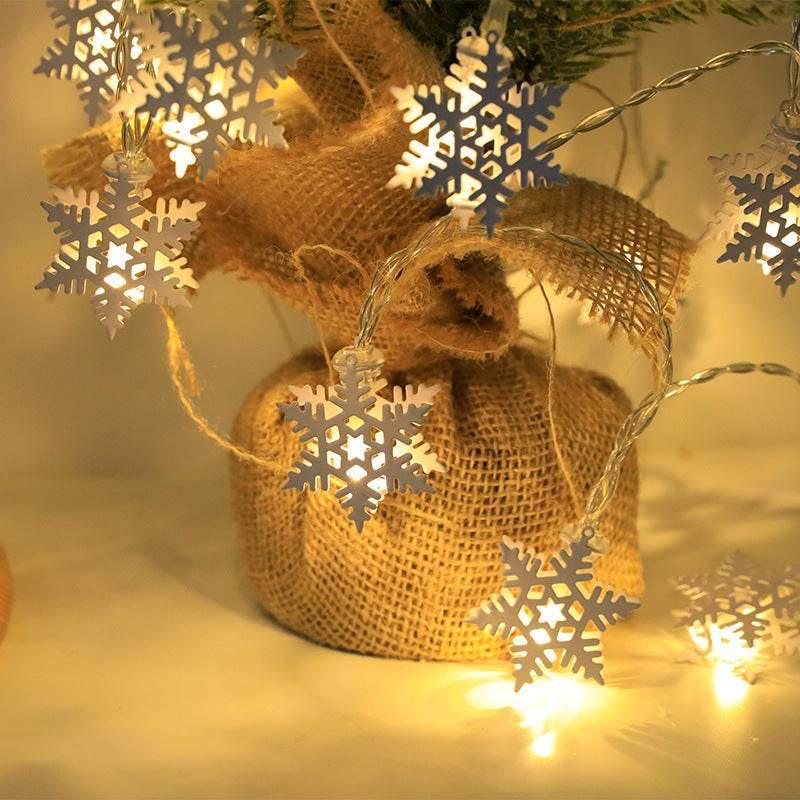 Christmas LED Light String Santa & Snowman Décor - ZA-Zola