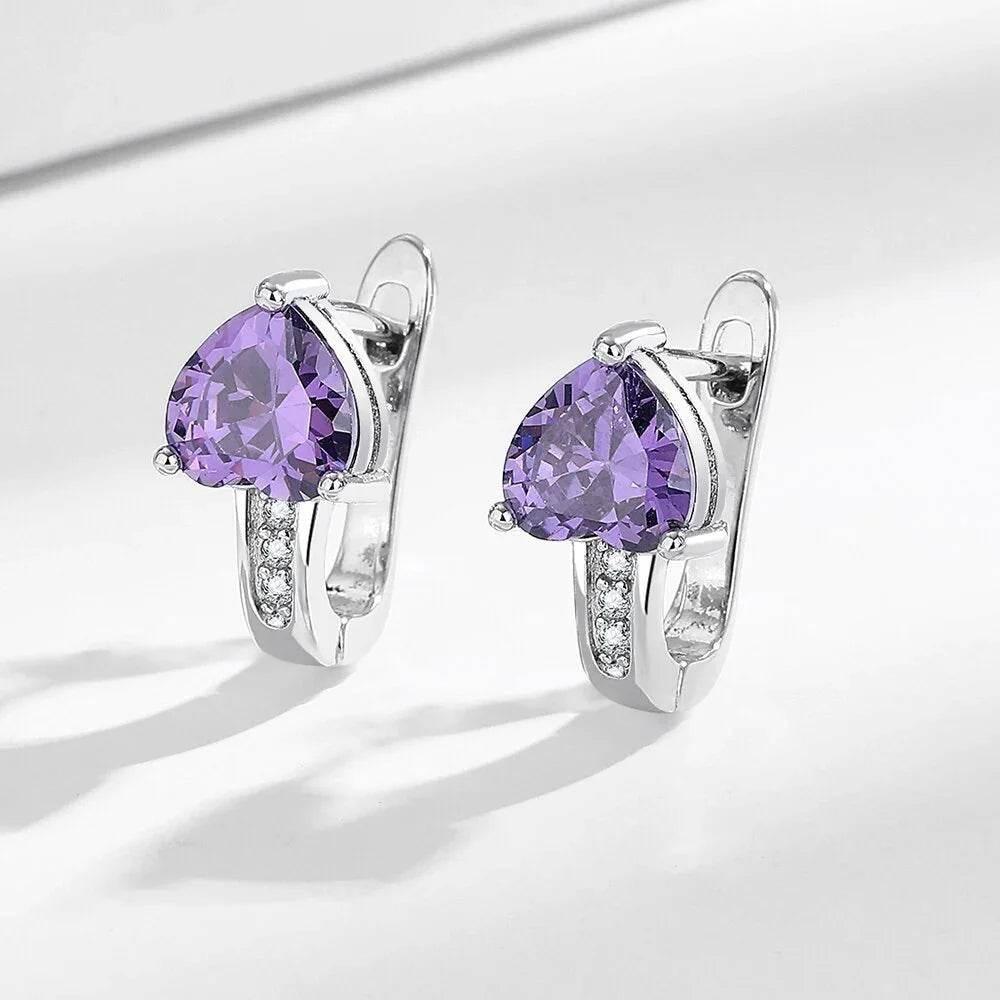 Heart Zircon Ear Clip for Women – Love Inspired - ZA-Zola