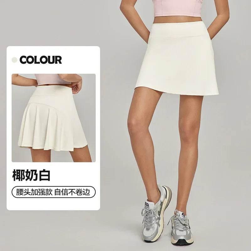 Fake Two-Piece Casual Sports Skirt - Stylish & Comfy - ZA-Zola