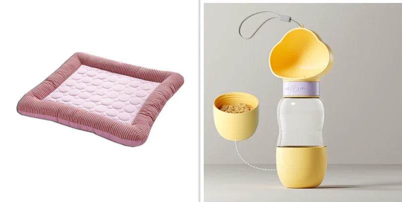 Soft Ice Silk Pet Cooling Bed Mat for Summer - ZA-Zola